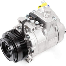 AC Compressor TBVECHI A/C AC Compressor Air Conditioner Compressor W/Clutch Fit for 1997-2010 BMW 330Ci 330i 330xi 525i 528i 530i 540i 740i