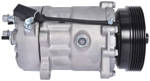 labwork A/C Compressor Fits for Audi TT,Quatro,Volkswagen Jetta,Golf Beetle (SD7V16) 77554