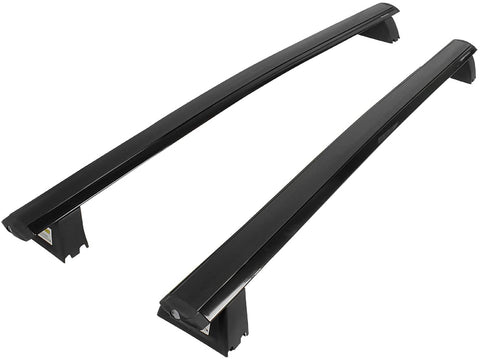 Spec-D Tuning Black Aluminum Roof Top Rack Cross Bar (Max Load 150Lbs) for 2008-2013 Highlander