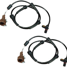Bapmic 47900-7S025 Rear Left + Right ABS Wheel Speed Sensor for Nissan Infiniti Armada Pathfinder QX56 (Pack of 2)