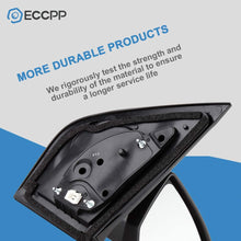 ECCPP Black Power Side View Door Mirror Passenger Side(RH) for 07-12 Sentra