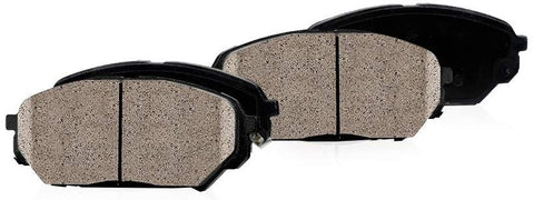 CPK11193 FRONT Premium [4] Metallic Brake Pads + Dual Layer Rubber Shims