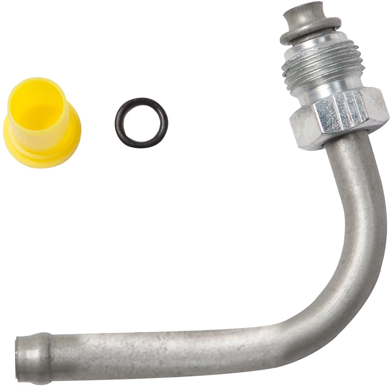 Edelmann 39139 Power Steering Line End Fitting Assembly - 17mm x Beaded Tube - 90 degree