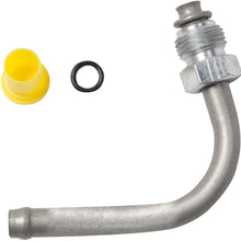 Edelmann 39139 Power Steering Line End Fitting Assembly - 17mm x Beaded Tube - 90 degree