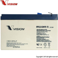 Vision HPS12-52WFR Battery