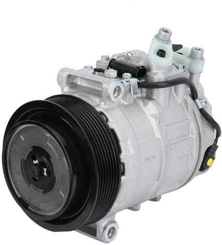 AC Compressor, Air Conditioning Compressor Fits for Mercedes Benz C320 E320 E550 G500 ML350 SLK280 SLK350