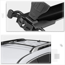 Compatible with Equinox/Terrain 10-17 OE Style Aluminum Roof Top Rail Rack Crossbar Luggage Carrier