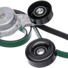 ACDelco ACK060990HD Professional Automatic Belt Tensioner and Pulley Kit with Tensioner, Pulley, and Belt