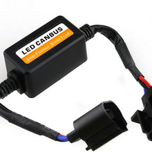 Pair H13 Led Headlight Canbus Error Free Anti Flicker Resistor Decoder