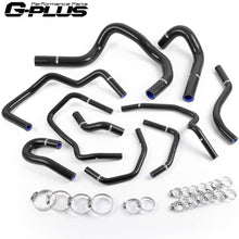 Silicone Coolant Radiator Hose Tubing Kit Clamps For HONDA CRV MK1 1998 1999 2000 2001 Black