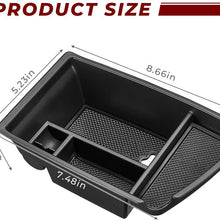 JUYTUTUS Center Console Organizer Tray Armrest Storage Box Compatible for Kia NIRO SUV 2017 2018 2019