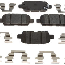 ACDelco 17D905CH Professional Ceramic Rear Disc Brake Pad Set