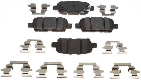 ACDelco 17D905CH Professional Ceramic Rear Disc Brake Pad Set