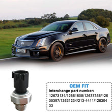 Oil Pressure Sensor - Replaces # 12673134 - Fits 2013-2016 Buick Chevrolet Cadillac - Trailblazer, Express, Silverado, Tahoe, Avalanche, Colorado, Express 1500, Impala - Oil Pressure Sensor