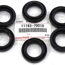 GENUINE TOYOTA LEXUS OEM RH/LH ENGINE VALVE COVER GASKETS + SPARK PLUG SEALS SET