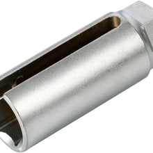8milelake 3/8 inches Drive by 7/8 inches (22mm) Offset Oxygen Sensor Socket