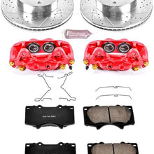 Power Stop KC2324 1-Click Performance Brake Kit with Caliper, Front Only