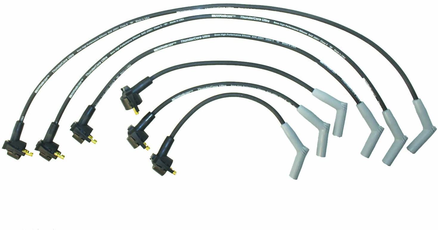 Walker Products 900-1313 Thundercore Ultra Spark Plug Wire Set