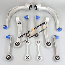 For Audi A4 A5 S4 S5 Q5 Quattro Front Lower Upper Control Arm Lateral Link Kit 08-10