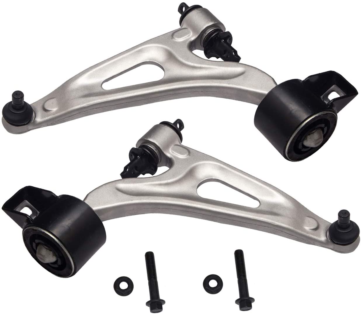 TUCAREST 2Pcs K80724 K80725 Left Right Front Lower Control Arm and Ball Joint Assembly Compatible with 2004 2005 2006 2007 Ford Freestar Mercury Monterey Driver Passenger Side Suspension