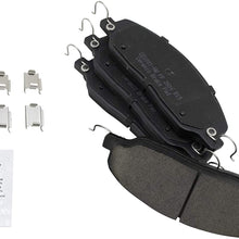 Front & Rear Posi Ceramic Disc Brake Pad Kit Set for Ford Mustang