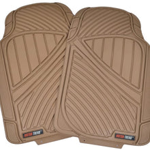 Motor Trend FlexTough Standard - 4pc Set Heavy Duty Rubber Floor Mats for Car SUV Van & Truck (Black) (MT-774-BK_AMJAN)