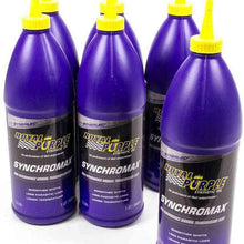 Royal Purple 06512 Synchromax Manual Trans Fluid Case 6x1qt Bottles, 192 Ounces