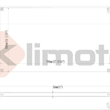 Klimoto Radiator | fits Mitsubishi Lancer 2008-2013 Outlander 2007-2009 2.4L L4 3.0L V6 | Replaces MI3010214 1350A050 8012978 615343398853