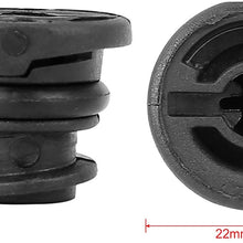 X AUTOHAUX 8pcs Car Engine Oil Drain Plug Replacement 06L103801
