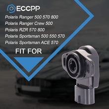 ECCPP 2PCS Throttle Position Sensor Fit For 2006-2011 Polaris Ranger 500 2014-2016 Polaris Ranger 570 2011-2016 Polaris Ranger 800 2011-2013 Polaris Ranger Crew 500 TPS Sensor