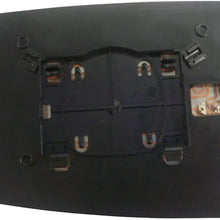 Fit System 30244 Dodge RAM Right Side Heated Power Replacement Mirror Glass with Backing Plate