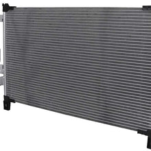 ECCPP Auto Parts Air Conditioning A/C AC Condenser Aluminum A/C AC Condenser Replacement Radiator for 4445 2012 Hyundai Elantra 2015 2016 2017 Hyundai Sonata