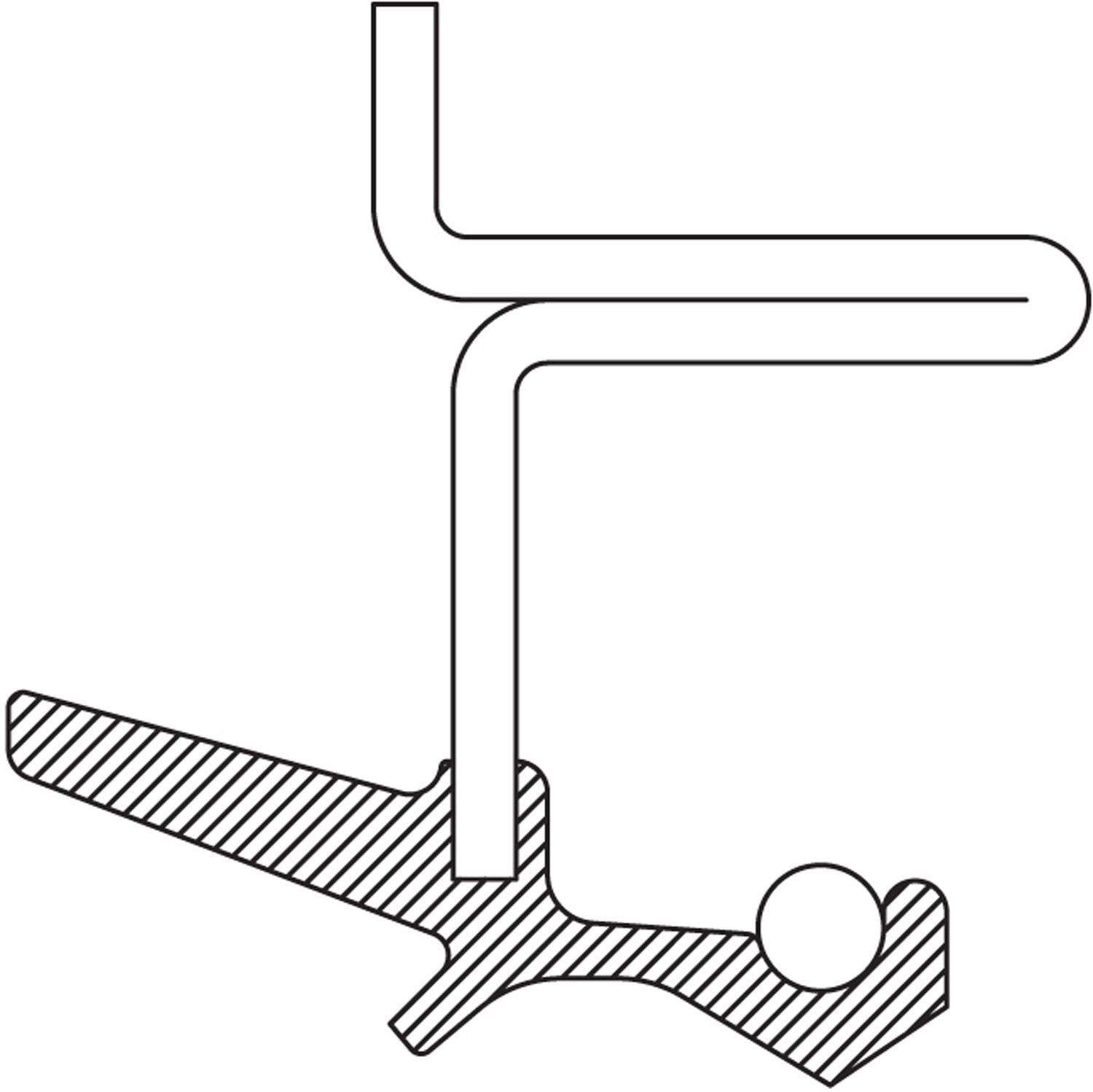 National 710709 Auto Trans Output Shaft Seal