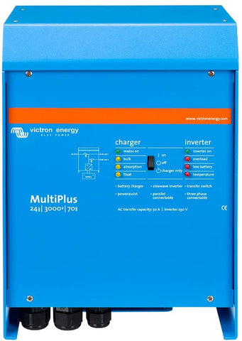 Victron Multiplus Inverter/Charger 24 VDC - 3000W - 70AMP Batt. [PMP242301102]