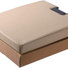 VeCarTech Center Console Lid Kit with Latch Replacement for 2007-2013 Chevy Tahoe/Avalanche/2008-2014 Silverado/GMC Yukon(XL)/Sierra 1500/2500/3500 Center Console Cover Repair Kit OEM 20864151(Tan)