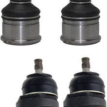 PartsW 12 Pcs Front & Rear Sway Bar Stabilizer Links + Front Inner & Outer Tie Rod Ends + Front Upper & Lower Ball Joint