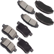Ceramic Brake Pads Kits,8 Pcs Brake Pads Full Fit LSAILON 2009-2010 Acura TSX 2008 2009 2010 Honda Accord