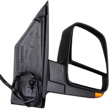 Ineedup Side Mirror Side View Mirror Fit for 2008-2012 Honda Accord Sedan Power Adjusting Stainless Mounting Manual-Folding GM1321397 15227416