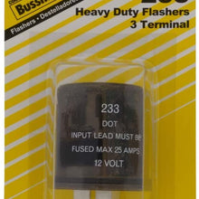 Bussmann (BP/233-RP) Round 20 Amp 12V DC Carded Heavy-Duty Electronic Flasher