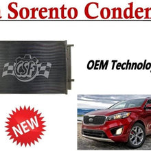 CSF For 2016-2018 Kia Sorento 3.3L A/C Condenser 10863