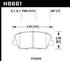 Hawk Performance (HB661B.667) High Performance Street 5.0 Brake Pad