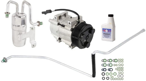 For Dodge Ram 2500 3500 4500 5500 2008 2009 AC Compressor w/A/C Repair Kit - BuyAutoParts 60-82229RK New