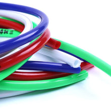 QUAROS Durable 1pc Colorful 1 Meter Motorcycle Petrol Oil Fuel Gasoline Delivery Hose Tube High Temperature Resistant Rubber Fuel Tube - (Color:)