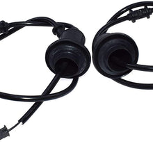 New 2Pcs ABS Wheel Speed Sensor Rear Left&Right 2205400417 For Benz S430 S500 S55 AMG 2000-2006