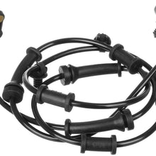 AUTEX 1pc ALS1918 68003281AA 68003281AC SU10069 5S8607 ABS Wheel Speed Sensor Front Left or Right Compatible with Jeep Wrangler 2007 2008 2009 2010 2011 2012 2013 2014 07 08 09 10 11 12-14 3.8L 3.6L