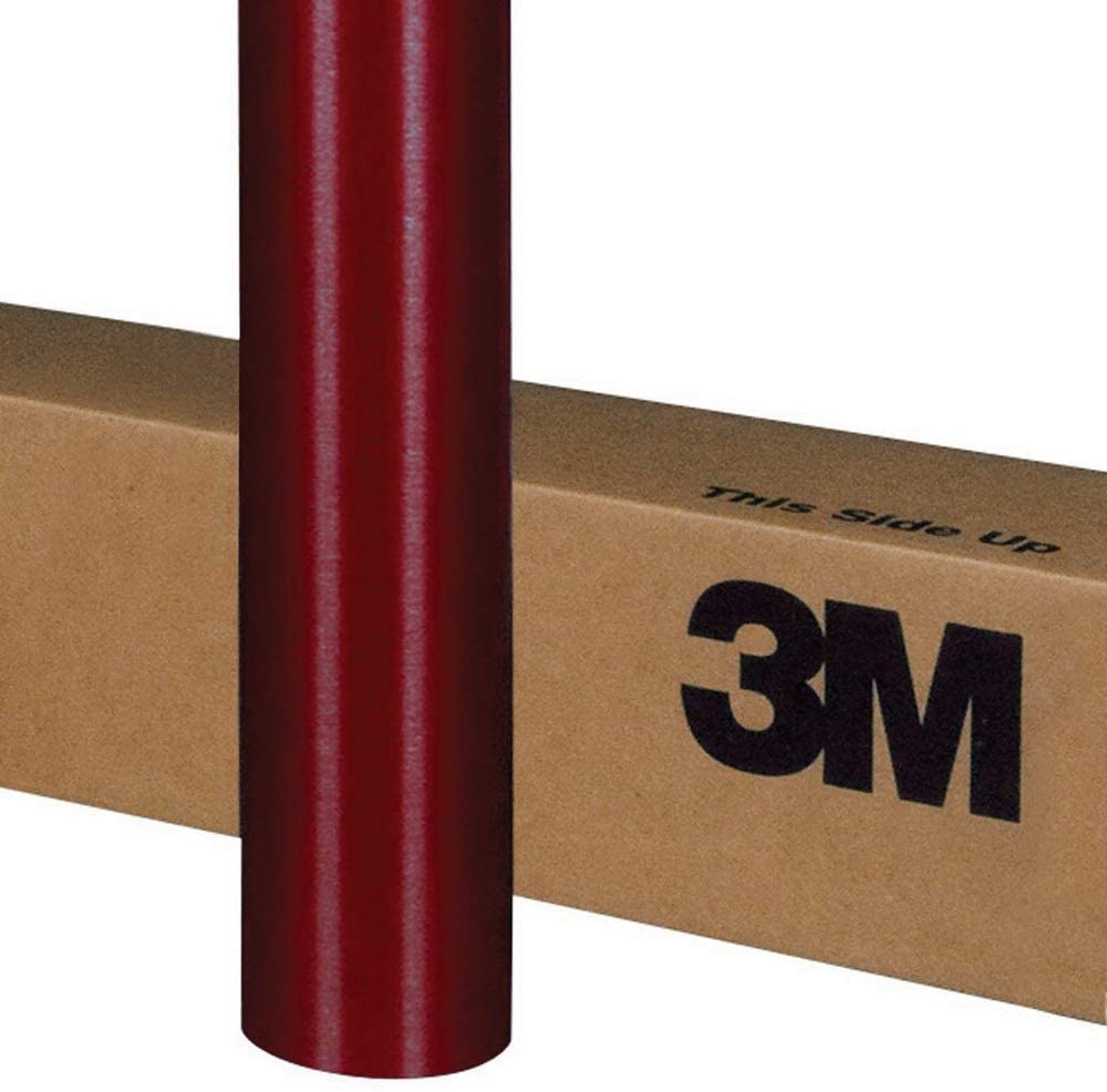 3M 1080 M203 Matte RED Metallic 5ft x 1ft (5 sq/ft) Car Wrap Vinyl Film