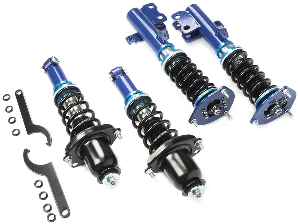 HUBDEPOT New Coilover Suspension Shock Absorbers Springs Fit For 2003-2008 Toyota Corolla /2003-2008 Toyota Matrix