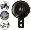 12V Waterproof Loud 105dB Universal Motorcycle Car Electric Bike ATVs Horn Black