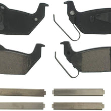 Wagner QuickStop ZD1012A Ceramic Disc Pad Set, Rear
