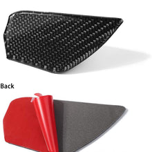 Thenice for 10th Gen Civic Real Carbon Fiber Door Wrist Trim Inner Door Handle Decoration Cover for Honda Civic 2020 2019 2018 2017 2016